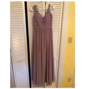 Morilee French Lilac Off Shoulder Bridesmaid Dress